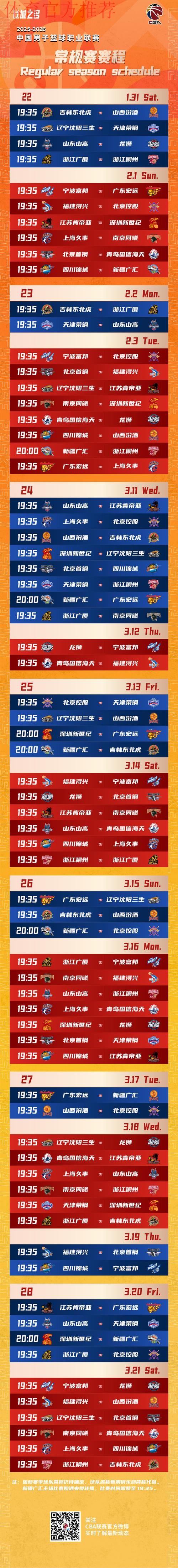 20251212 CBA新赛季即将揭幕 20251212 CBA新赛季即将揭幕